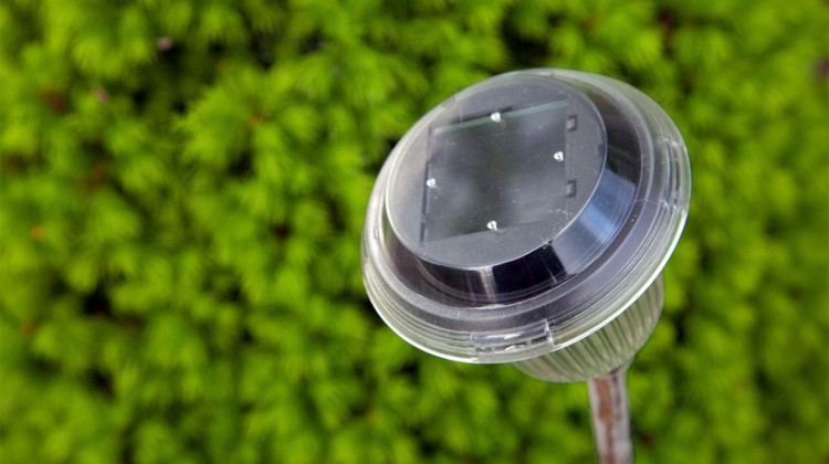 Solar Powered Garden Light. Photo: Petr Kratochvil