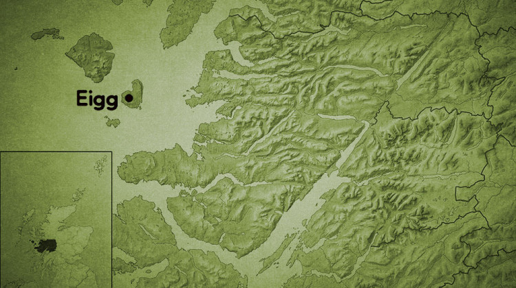 Eigg Island in Scotland. Image: Wikimedia.