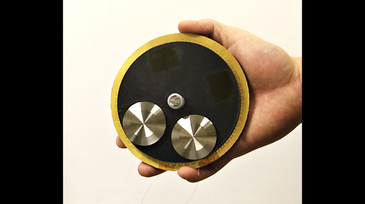 A triboelectric device that converts mechanical actions into electric current with record-breaking efficiency